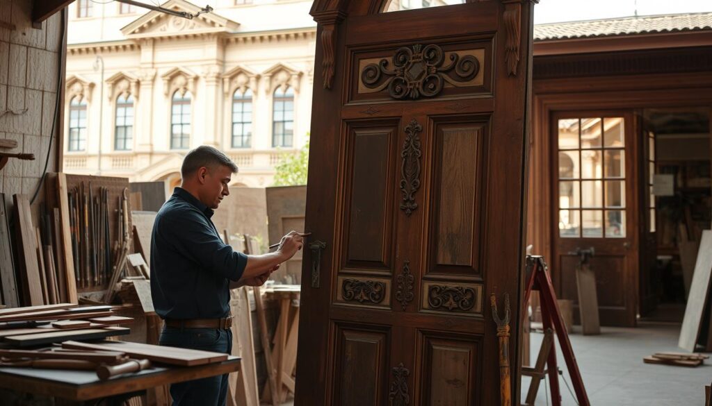 Heritage restoration carpentry